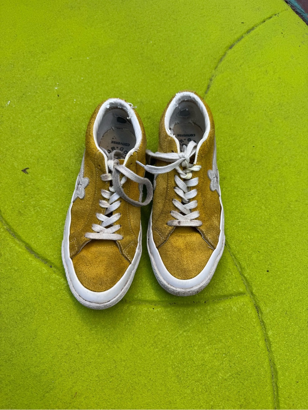 Golf Wang x Converse One Star Suede Mustard Yellow Sneakers Women’s 8 Men’s 6